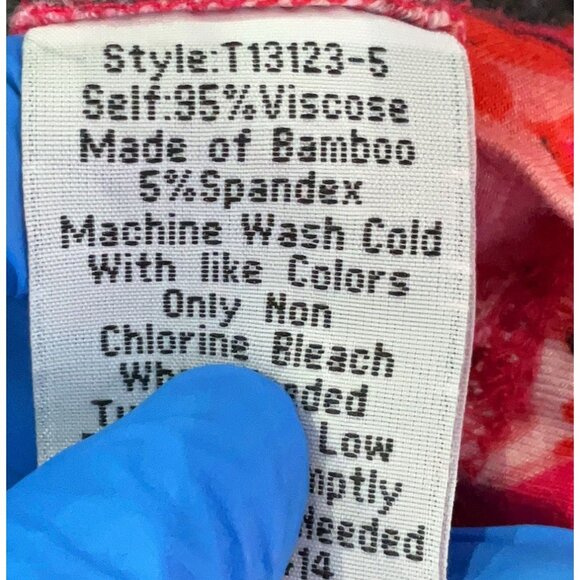 Johnny Was Multicolor Abstract Print Short Sleeve T-Shirt Tee Size XL Flowy - Picture 7 of 7